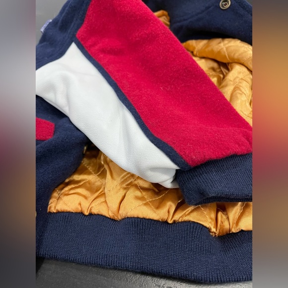 Rare Vintage Esprit Boys Varsity Spirit Team Sport Bomber Jacket Sz 3T - Picture 6 of 7